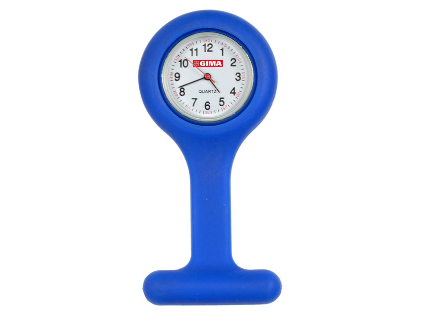[20401] NURSING CLOCK - round - blue