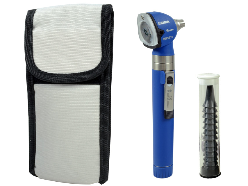 [31523] OTOSCOPE F.O. SIGMA-2,5V-xenon/halogen-in bag - blue