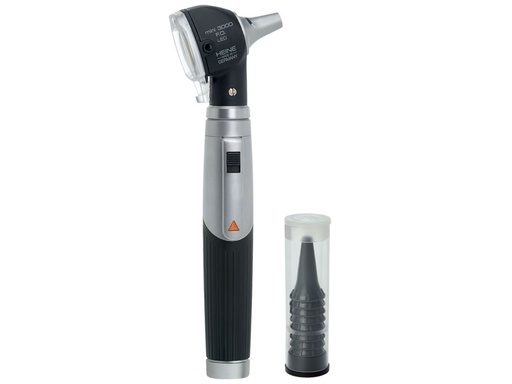[31683] HEINE OTOSCOPE MINI 3000 F.O. LED rechargeable handle - black