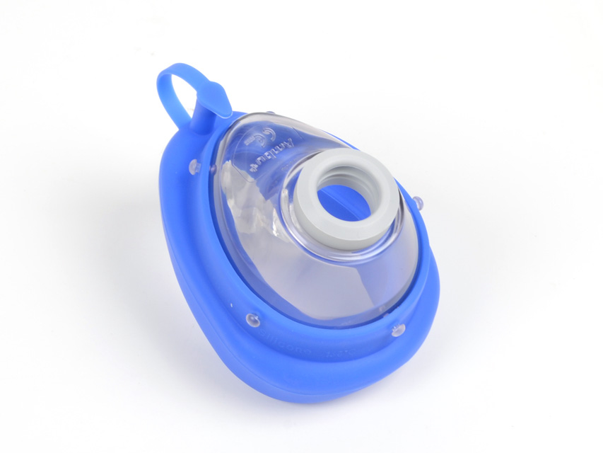 [34207] AMBU MASK NR. 3/4 - adult blue small