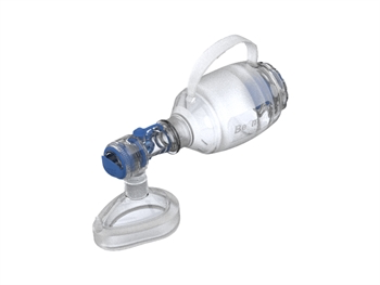 [34261] SILICONE REANIMATOR BALL with mask No. 3 - paediatric