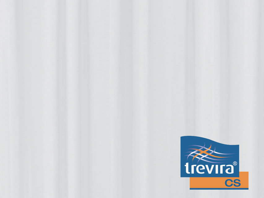 [45572] TREVIRA CURTAIN for screens - white