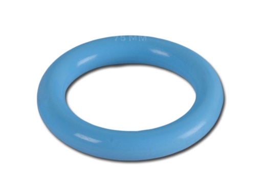 [29906] UTERINE SILICONE BLUE PESSARY diam. 75 mm - sterile