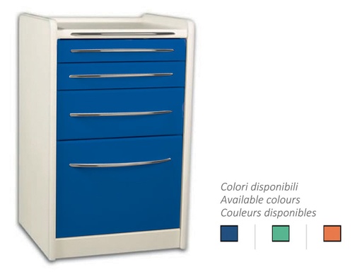 [GM-30396] GE414 FURNITURE CABINET 4 drawers 49 cm - choice of colour