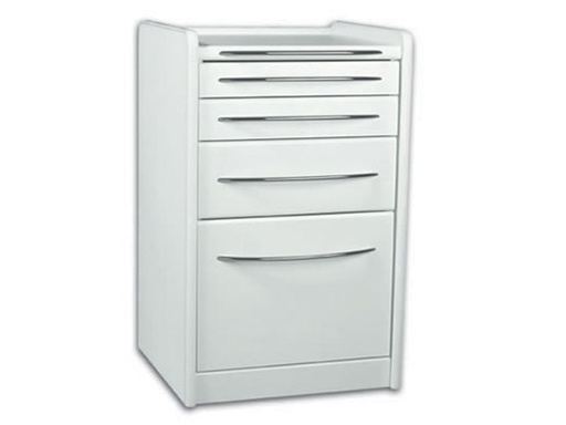 [45440] GE414 CABINET CABINET 4 drawers 49 cm - white