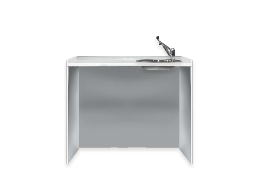 [45420] WORKTOP 106 cm - sink on the right
