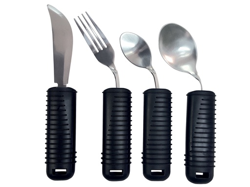 [GM-30437] MODELISABLE CUTLERY KIT (fork, knife, small and large spoon)