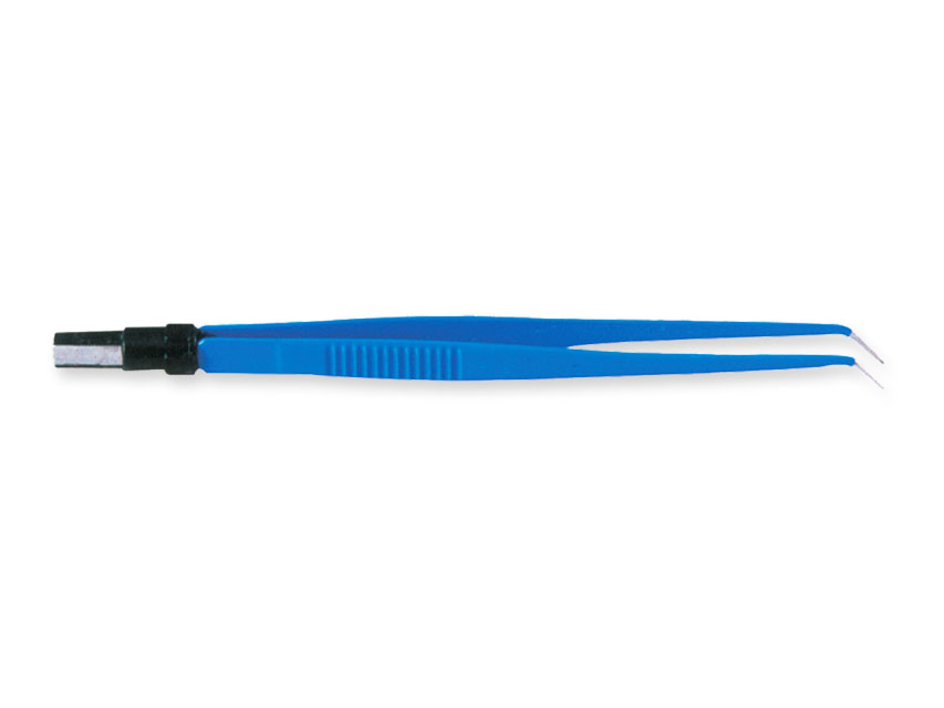 [30652] BIPOLAR PLIERS BEND 18 cm - tips 1 mm