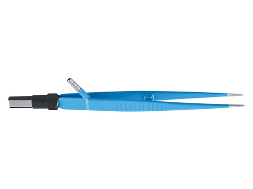 [30656] RECTANGED BIPOLAR PLIER 18 cm - irrigation