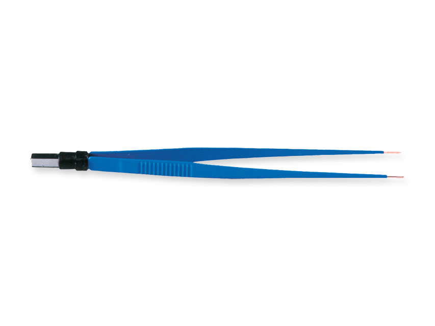[30650] RECTANGED BIPOLAR PLIERS 18 cm - tips 1 mm