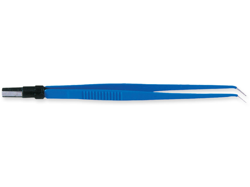 [30653] BIPOLAR PLIERS BEND 20 cm - tips 1 mm