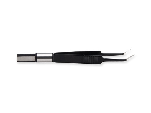 [GM-30482] NON STICK" JEWELLER - 11.5 cm - angled tips 0.7 mm