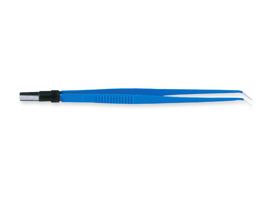 [30660] 18 cm BIPOLAR CURVE PLIERS - tips 0.3 mm