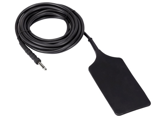 [30562] RUBBER FLEXIBLE PLATE 15x8 cm with 4.5 m cable