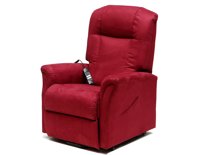 [45188] FLAVIA LIFTING ARMCHAIR 2 motors - burgundy