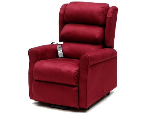 [45183] GINEVRA LIFTING ARMCHAIR 2 motors - burgundy