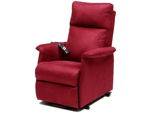 [45190] FLAVIA LIFTING ARMCHAIR 2 motors - fire-retardant - burgundy