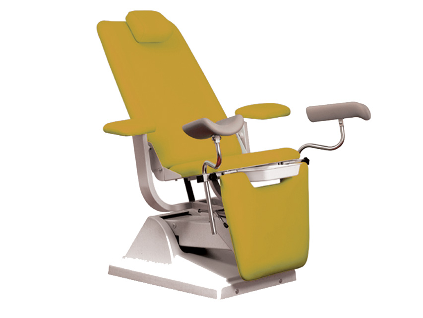[27524] GYNEX ARMCHAIR with roll holder - orange