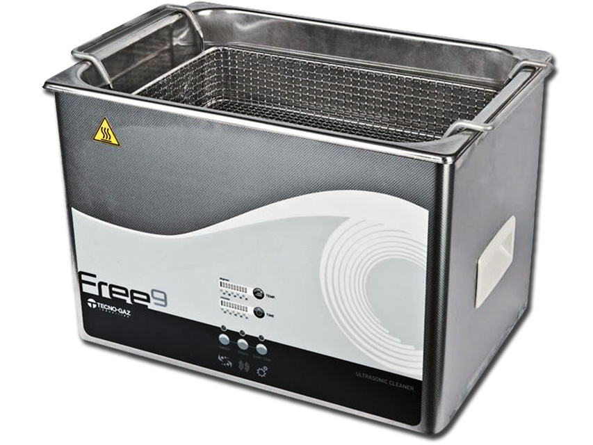 [35553] ULTRASOUNDS CLEANER FREE 9 l with accessories