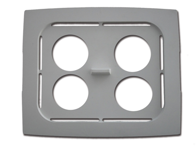 [35529] GLASS HOLDER 4x600ml for 35520-2