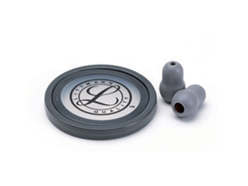 [51471] KIT LITTMANN 40018: membrane+ring+olive for Master Cardiology-grey