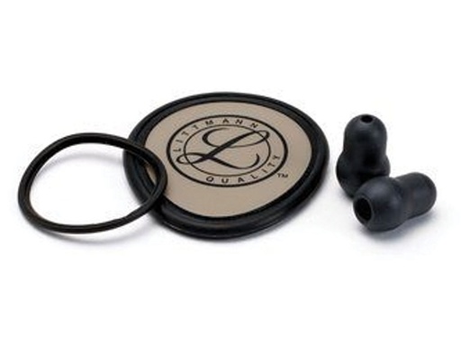 [GM-30673] KIT LITTMANN 40020: membrane+bell ring+olive for Lightweight-black