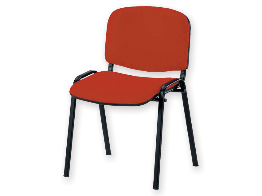 [45030] ISO CHAIR - fabric - red
