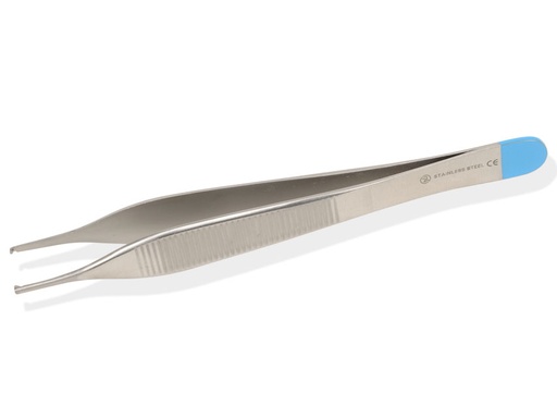 [38871] ADSON STERILE SURGICAL PLIP - straight - 12 cm 1x2 teeth