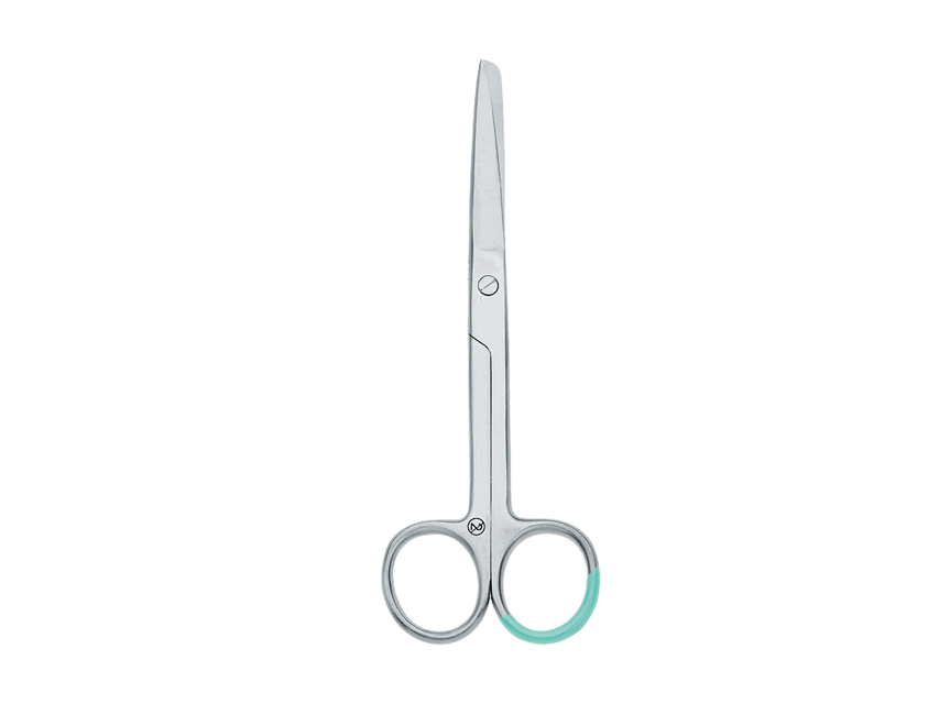 [38701] PEHA 991081 SURGICAL SCISSORS - alternate tips - straight - 14,5 cm