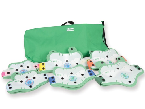 [34636] SET 6 COLLARS - 2 pieces