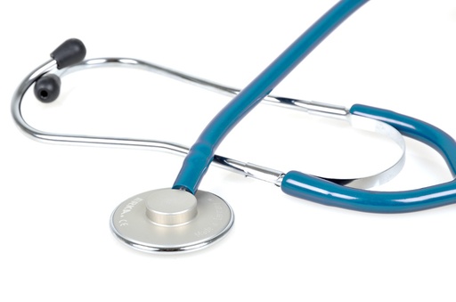 [GM-31102] STETHOSCOPE FLAT ALUM. ERKAPHON - light blue 544 000 25