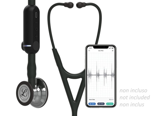 [32603] 3M LITTMANN STETOSCOPE CORE DIGITAL - 8869 - black - mirror finish