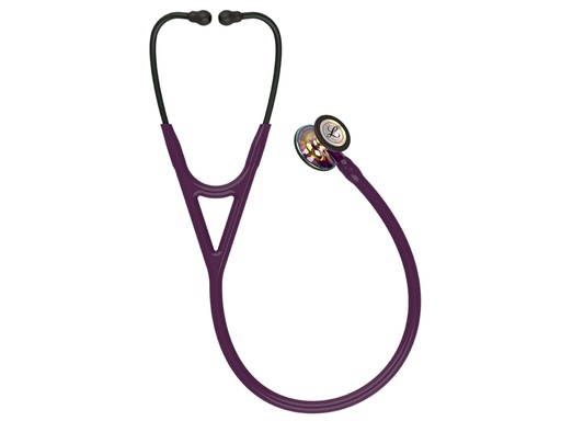 [32674] LITTMANN CARDIOLOGY IV - 6239 - plum - brilliant rainbow finish - purple conn.