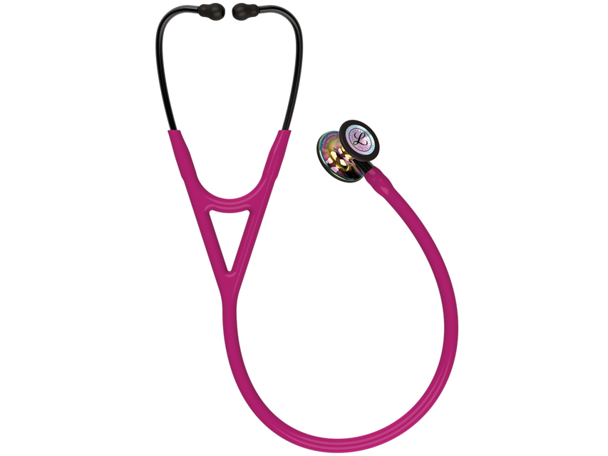 [32618] LITTMANN CARDIOLOGY IV - 6241 - raspberry - rainbow finish