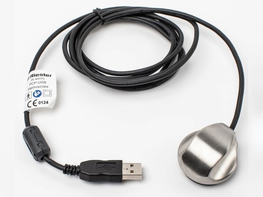 [GM-31205] RIESTER ELECTRONIC STETOSCOPE RI-SONIC - USB plug