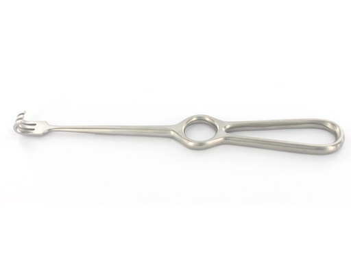 [26863] VOLKMAN RETRACTOR 3 blunt teeth - 22 cm