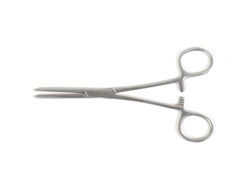 [26835] KLEMMER PLIER - straight - 18 cm