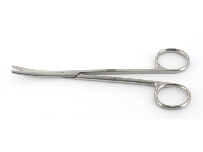 [26843] METZENBAUM SCISSORS - curved - 14.5 cm