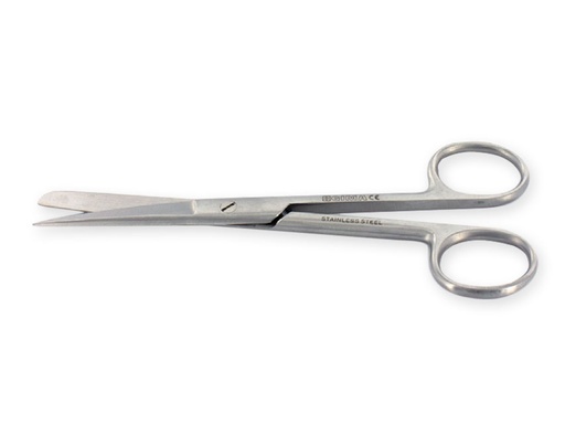 [26853] RECTOR SCISSORS - alternate tips - 18 cm