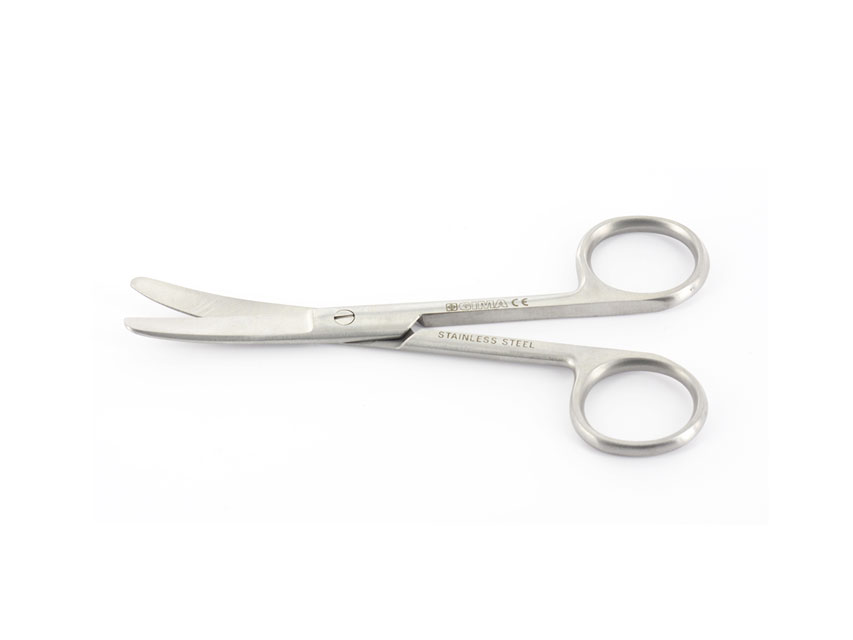 [26888] CURVE SCISSORS - blunt points - 11.5 cm
