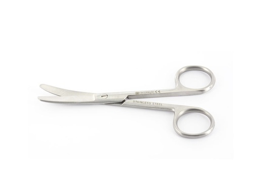 [GM-31321] CURVE SCISSORS - blunt points - 11.5 cm
