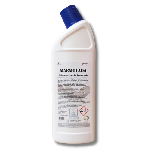 [DET05326] Marmolada acid gel toilet cleaner 750 g crooked beak Ecolabel
