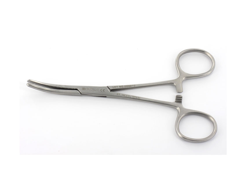 [26836] KLEMMER PLIPPER - curved - 14 cm