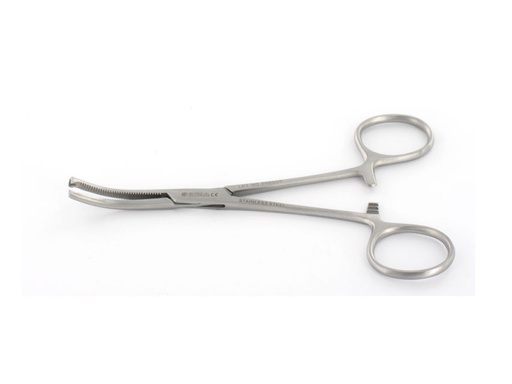 [26831] KOCHER PLIER - curved - 14 cm