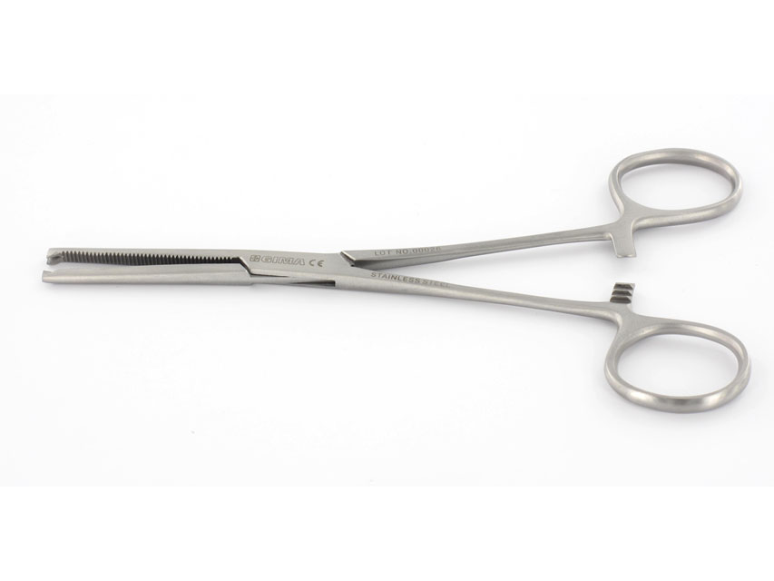[26829] KOCHER PLIERS - straight - 18 cm