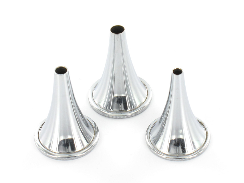 [26770] SET 3 HARTMANN 4,5,6 mm AURICOLAR SPECULUMS