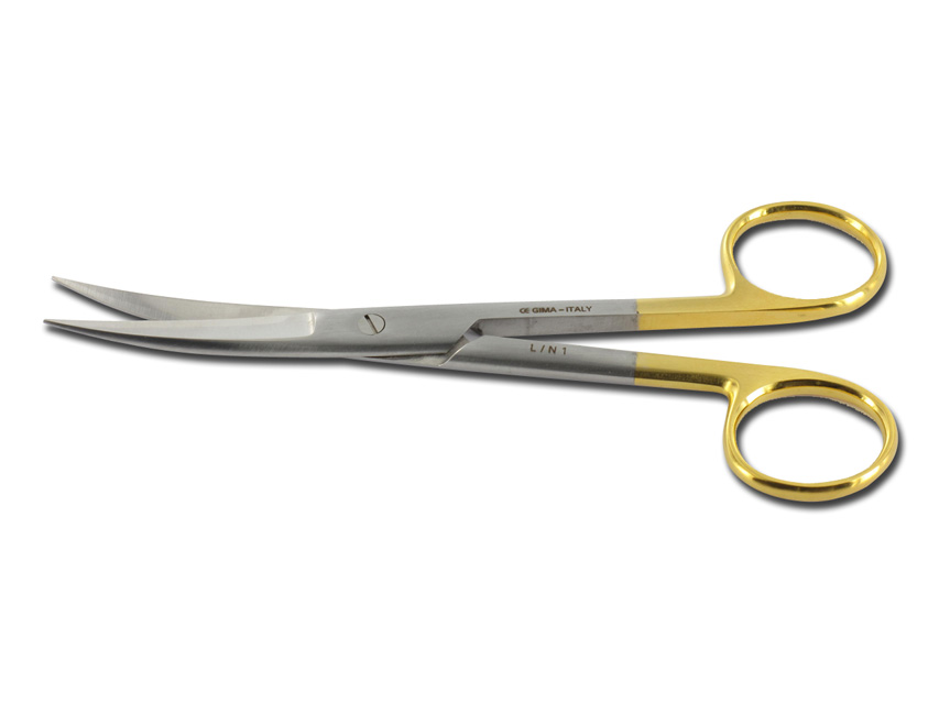[26505] C.T. CURVED SCISSORS ACUTE POINTS - 14,5 cm