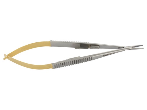 [26550] CASTROVIEJO C.T. RIGHT NEEDLE HOLDER - 14 cm - smooth points